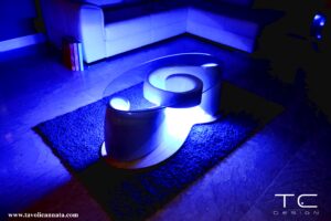 futuristic hotel furniture